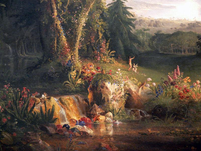 Thomas Cole The Garden of Eden China oil painting art